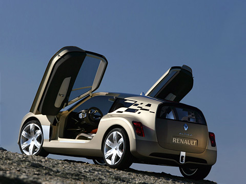 Renault altica,Renault concept. Концепт Renault Altica не&nbsp;только красив, но&nbsp;ещё и&nbsp;удобен: у&nbsp;него замечательная обзорность, большой багажник и&nbsp;низкий расход топлива.