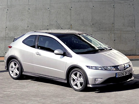 Honda civic. Похоже, футуристический трёхдверный хэтчбэк Honda Civic станет бестселлером в предельно короткие сроки.