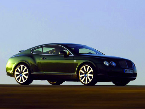 Bentley continental,Bentley continental gt. Волшебники из Motoren Technik Mayer за 23 тысячи евро загонят стрелку спидометра Bentley Continental GT за отметку 330 км/ч.