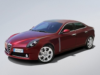 Alfaromeo 169. Возможно, новый седан Alfa Romeo 169 получит заднеприводную платформу.