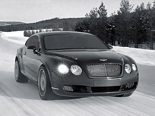 Bentley continental,Bentley continental gt. Для полной остановки массивного купе с 300 километров в час до нуля Канккунену понадобилось менее 600 метров. Очень неплохо.