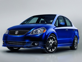 Suzuki sx4 sedan. Suzuki SX4&nbsp;Sedan Sport Edition окрашен в&nbsp;специальный цвет Dark Blue, недоступный для обычного седана&nbsp;SX4.