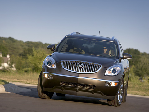 Buick enclave. Вот такую вот решётку радиатора, лишь уменьшая или увеличивая её&nbsp;в&nbsp;размерах, Buick собирается ставить на&nbsp;будущие модели компании. Нашёл свой фирменный стиль?