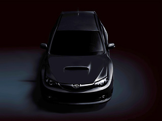 Subaru impreza sti. Фотографы, кажется, забыли включить свет в&nbsp;студии, так что хорошенько рассмотреть новую WRX STI не&nbsp;получится.