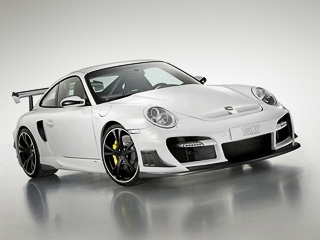 Porsche 911. Объявив цены на&nbsp;доработанное купе GTstreet RS,&nbsp;в&nbsp;ателье TechArt утаили динамические характеристики. Напомним, стандартное купе Porsche&nbsp;911&nbsp;GT2 разгоняется до&nbsp;100&nbsp;км/ч за&nbsp;3.7&nbsp;с&nbsp;и развивает 329&nbsp;км/ч.