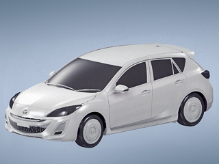 Mazda 3,Mazda mx-5. Оформление авторских прав на дизайн новой «трёшки» стоило японцам преждевременной утечки документации.