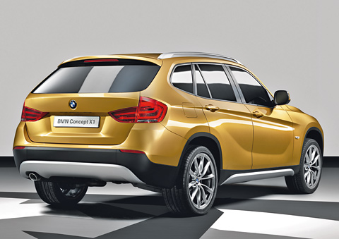 Bmw store x1 concept