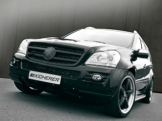 Mercedes gl. Владельцу внедорожника Kicherer GL&nbsp;42&nbsp;Black Line долго придётся объяснять, чем&nbsp;же его автомобиль внешне отличается от&nbsp;стандартного Мерседеса&nbsp;GL.