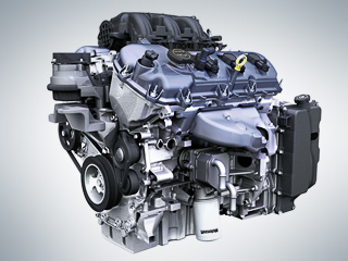 Ford mustang. Шестицилиндровый мотор Duratec&nbsp;3.7 с&nbsp;распределенным впрыском&nbsp;фордовцы хотят устанавливать на&nbsp;Mustang уже в&nbsp;2010&nbsp;году.