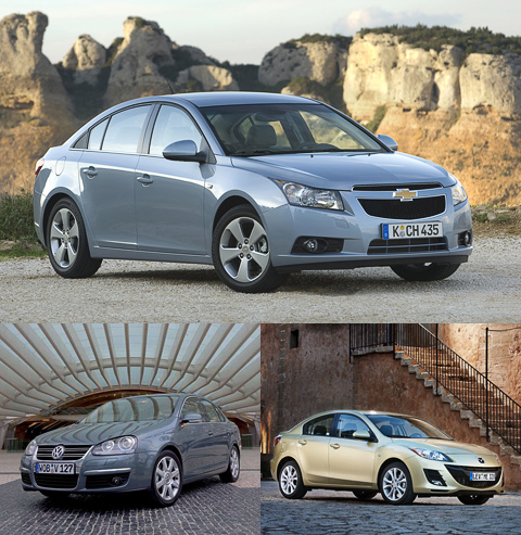 Компрессор кондиционера Chevrolet Cruze | Шевроле Круз 2009-2015