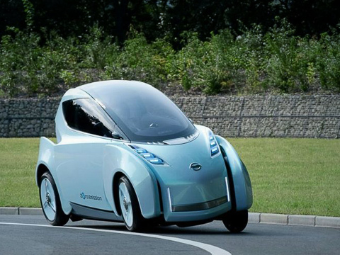 Nissan glider,Nissan concept. Именно таким&nbsp;— компактным, манёвренным и&nbsp;экологически безопасным&nbsp;— видится инженерам Ниссана идеальный городской автомобиль будущего.