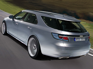 Saab 95. Ежегодно по&nbsp;миру расходится 1,2&nbsp;миллиона универсалов класса&nbsp;Е. Шведы с&nbsp;новой моделью 9-5&nbsp;Estate хотят оттяпать до&nbsp;трёх процентов сегмента.