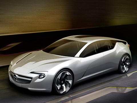 Opel flextreme gte,Opel concept. Дебютант развивает максимум 200&nbsp;км/ч, а&nbsp;до&nbsp;сотни разгоняется меньше чем за&nbsp;девять секунд.