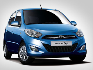 Hyundai i10. С&nbsp;новым литровым моторчиком, выдающим 68&nbsp;сил, Hyundai i10 выбрасывает всего 99&nbsp;г углекислого газа на&nbsp;километр.