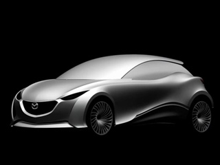 Mazda 3,Mazda 2,Mazda concept. Японцы продемонстрировали образ хэтчбека, примерив на&nbsp;него несколько цветовых схем. Возможно, таким будет следующее поколение моделей Mazda2 и&nbsp;Mazda3.