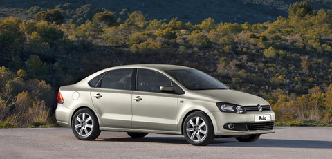 Volkswagen polo sedan. 