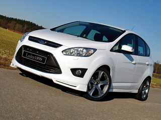 Ford c-max. Для «си-макса» немцы подготовили набор оригинальных колёсных дисков стоимостью от&nbsp;365 до&nbsp;688&nbsp;евро. На&nbsp;фото&nbsp;— компактвэн, обутый в&nbsp;20-дюймовые диски.