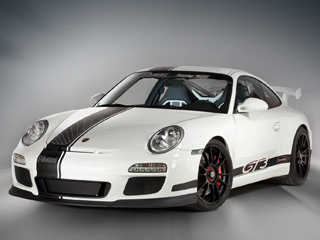 Porsche 911. Название Snowmobile двухдверка Porsche&nbsp;911&nbsp;GT3 получила исключительно из-за окраса кузова.