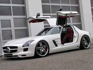 Mercedes sls. Свой пакет доработок для спорткупе SLS AMG тюнеры из ателье Senner Tuning оценили в 19 500 евро.