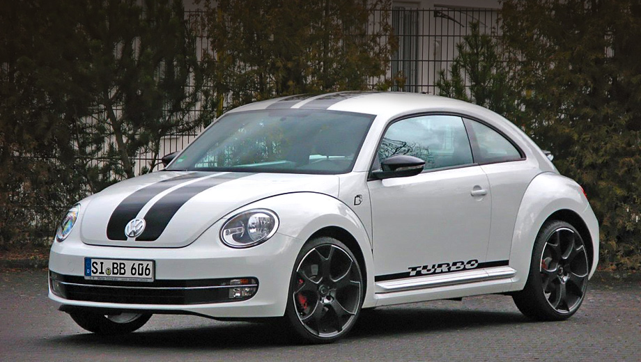 Volkswagen new beetle,Volkswagen beetle. Подвеска осталась нетронутой, но клиенту предложат поставить более производительные шестипоршневые тормозные механизмы за 3795 евро. Соглашайтесь не раздумывая!