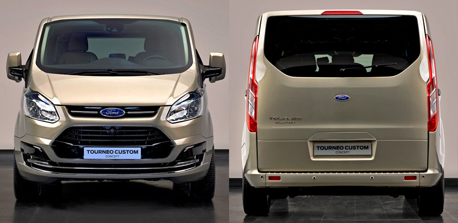 Ford tourneo custom start 2024 stop