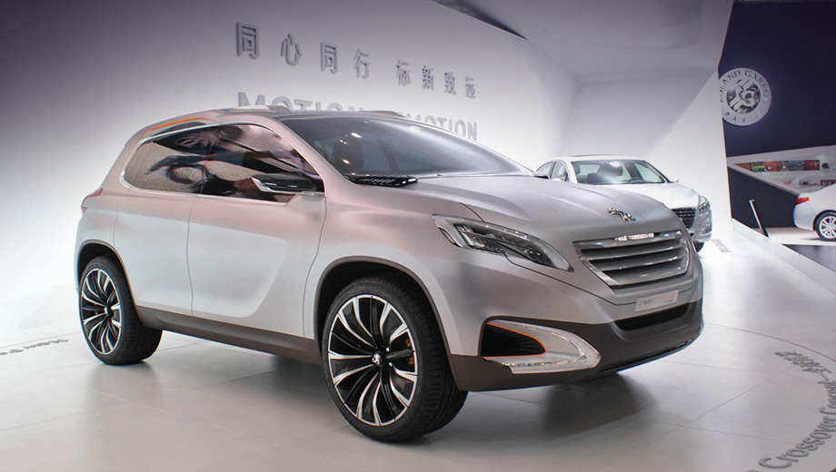 Peugeot ucc. Над дизайном шоу-кара Peugeot Urban Crossover трудились дизайнеры парижской и китайской дизайн-студий в сотрудничестве со специалистами из Сан-Паулу.