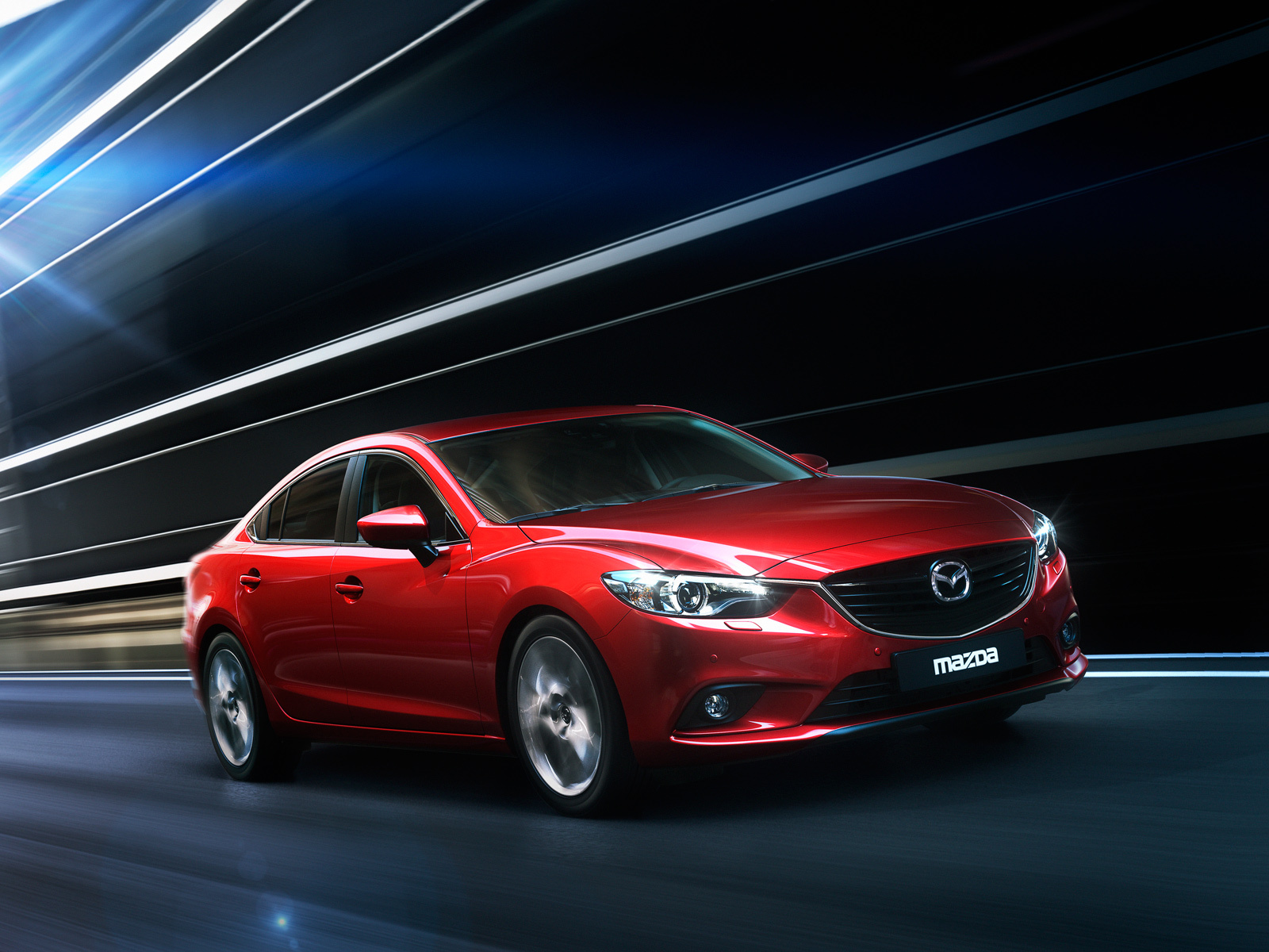 Проливаем студийный свет на новый седан Mazda6 — ДРАЙВ