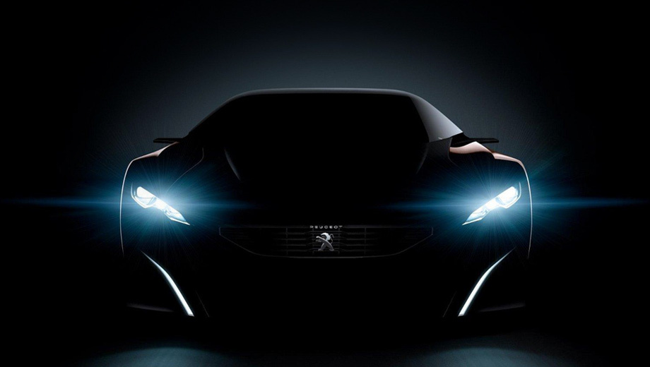 Peugeot onyx,Peugeot concept. Создатели обещают небывало низкий расход топлива для довольно мощного купе — всего 4 л на 100 километров пути.
