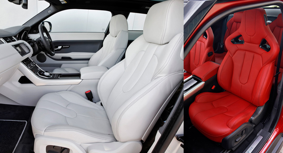 Сиденье range rover. Recaro range Rover Evoque. Сиденья range Rover Evoque. Кресла для Рендж Ровер Эвок. Чехлы на range Rover Evoque.