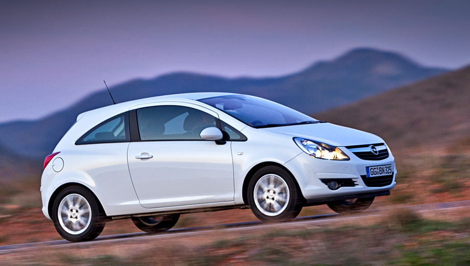 Opel corsa. Природолюбивая версия Корсы появится в продаже в Европе в следующем году. Цены на новинку пока не объявлены.