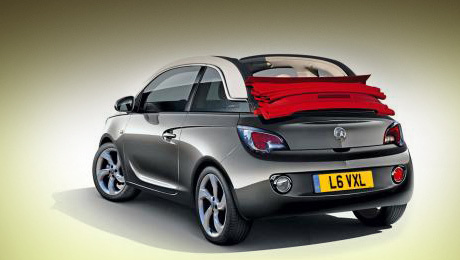 Opel adam. Неофициально: кабриолет Opel Adam появится в конце 2013 года.