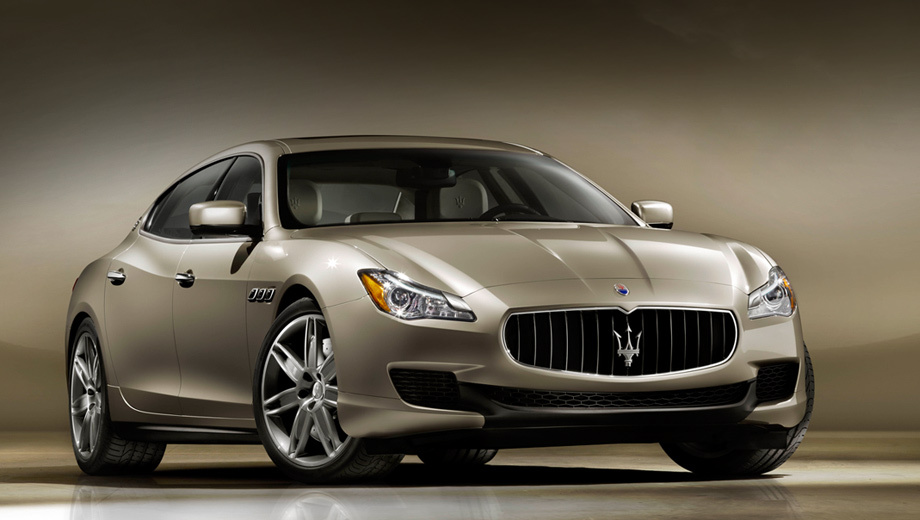 Maserati quattroporte. Новый седан Quattroporte — одна из трёх будущих моделей Maserati (будут ещё менее крупный седан Ghibli и кроссовер Levante), которая должна помочь фирме продавать 50 тысяч машин в год к 2015-му.