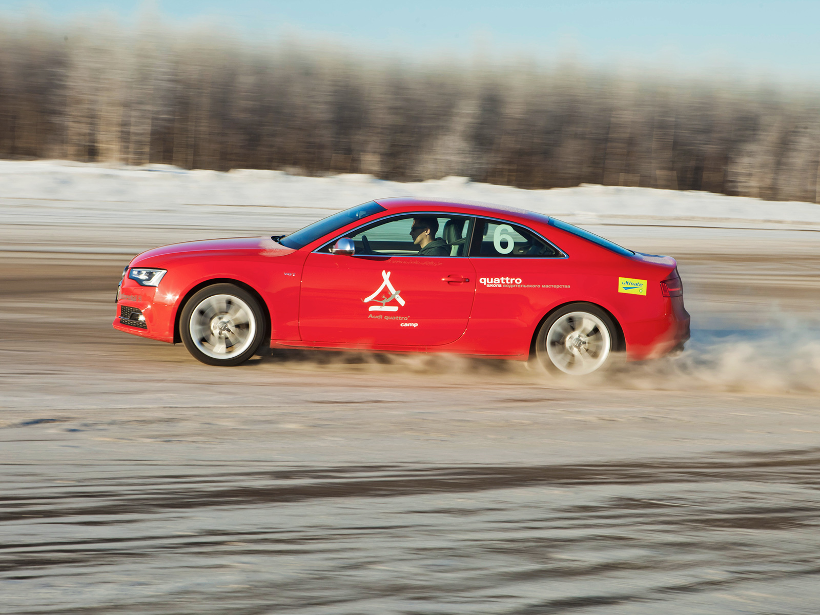 Открываем зимний сезон с Audi S5 в школе quattro — ДРАЙВ