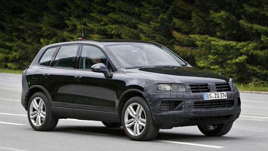 Volkswagen touareg. Volkswagen Touareg после подтяжки лица должен попасть на рынок в 2014 году, скорее всего, осенью.