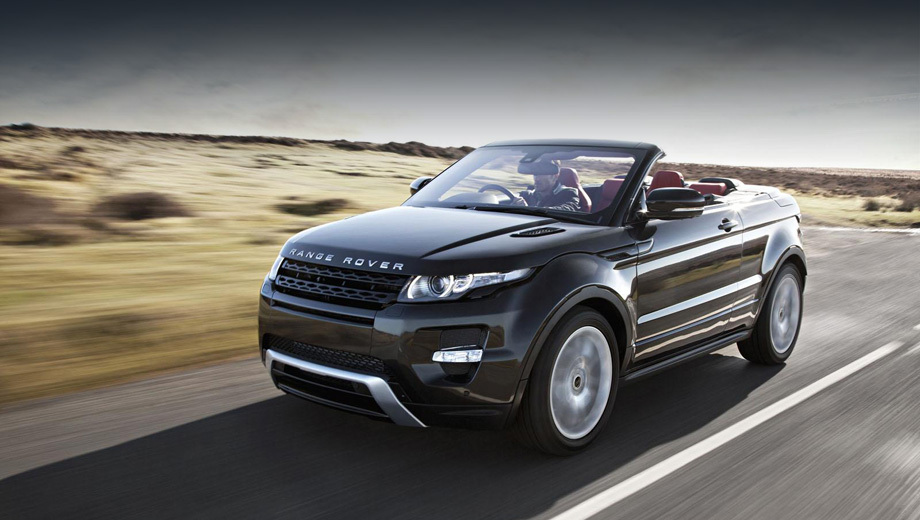 Land rover range rover evoque. Серийный Range Rover Evoque Convertible должен появиться в 2014 году.