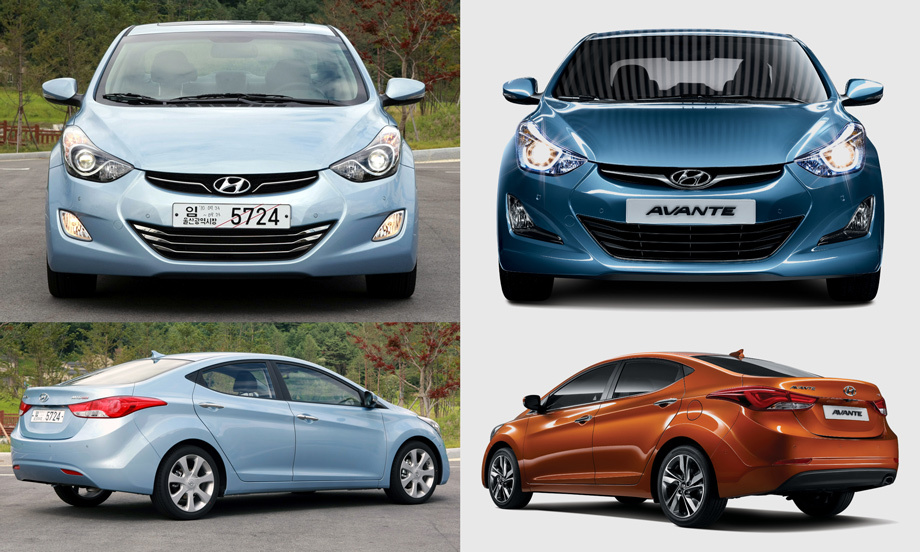 Разница между рестайлингом. Хендай Солярис Элантра. Hyundai Solaris Avante. Hyundai Solaris и Hyundai Elantra. Элантра 5 Рестайлинг отличия.