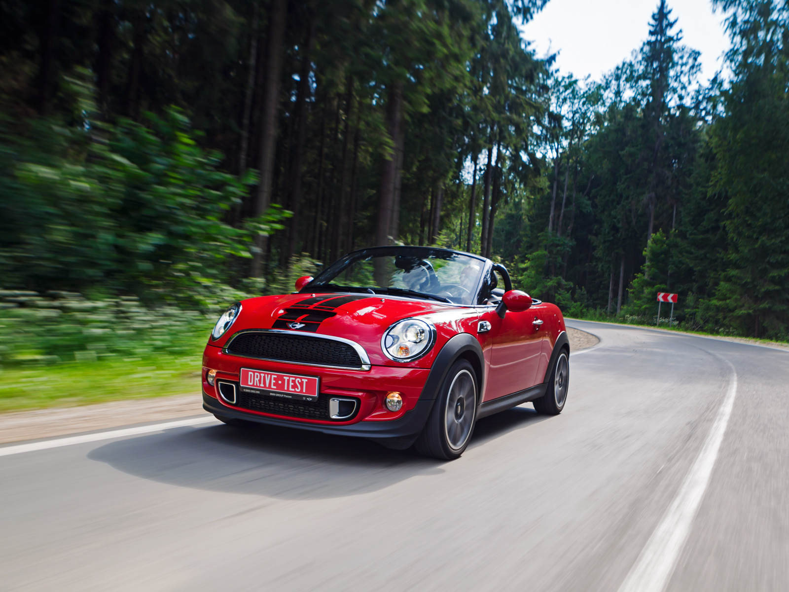 От души трясёмся в двухдверке Mini Cooper S Roadster — ДРАЙВ