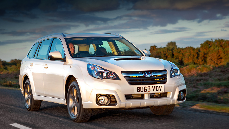 Subaru outback. Выбросы углекислого газа версии с двухлитровым дизелем и вариатором соответствуют 166 г/км.