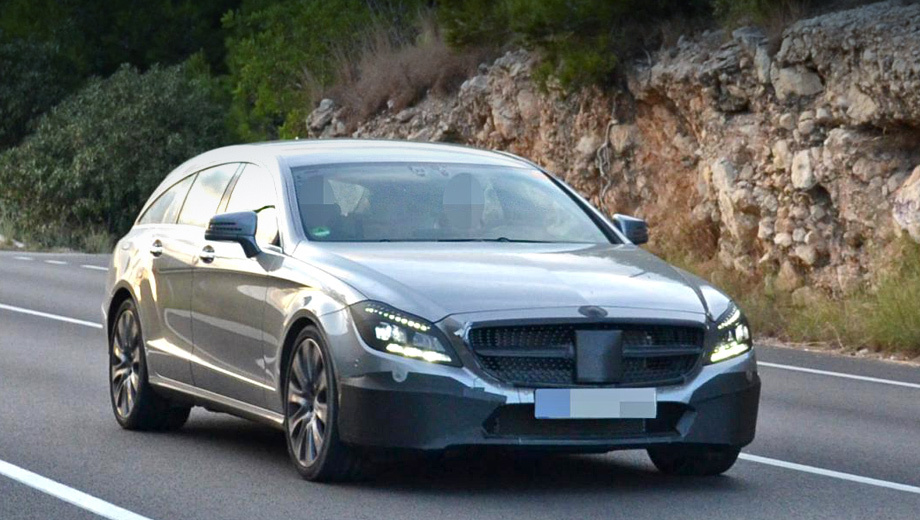 Mercedes cls shooting brake. Универсал 2015 модельного года немцы, скорее всего, покажут официально в 2014 году.