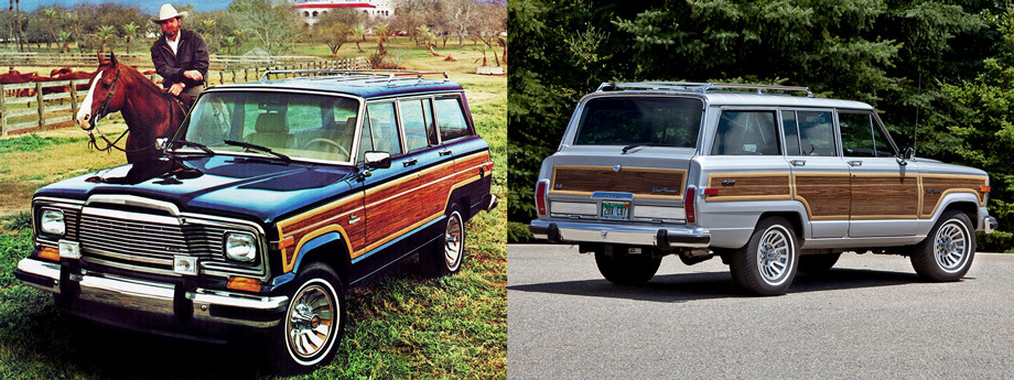             Впервые имя Grand Cherokee прозвучало в 1992 году, и американские таблоиды не преминули назвать «большого индейца» (на фото внизу) ни много ни мало «Лучшим внедорожником планеты». Фактически он стал заменой долгожителю Jeep Wagoneer (на фото вверху), который выпускался американцами на протяжении 28 лет (1963–1991). Внедорожник длиной 4730 мм оснащался бензиновыми моторами V6 и V8 объёмом 3,8–6,6 л (до 270 сил) и дизелем Valmet 411 (4,4 л, 82 «лошади»). Однако с тех пор как в модельной линейке Джипа появилась лучше соответствующая размерам Вагонира модель Commander, связь Grand Cherokee с прошлым не столь очевидна. К тому же всё чаще ходят слухи о возобновлении производства Вагонира. Крайслеровцам нужен более премиальный внедорожник.
