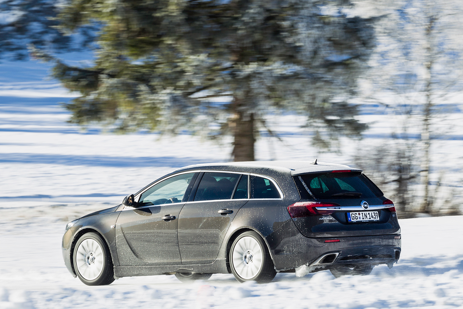 Боремся со скольжением на полноприводниках фирмы Opel — ДРАЙВ