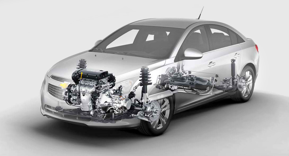 Подвеска cruze. Подвеска Шевроле Круз 1.6. Шевроле Круз передок. Дизайн задней части автомобиля.