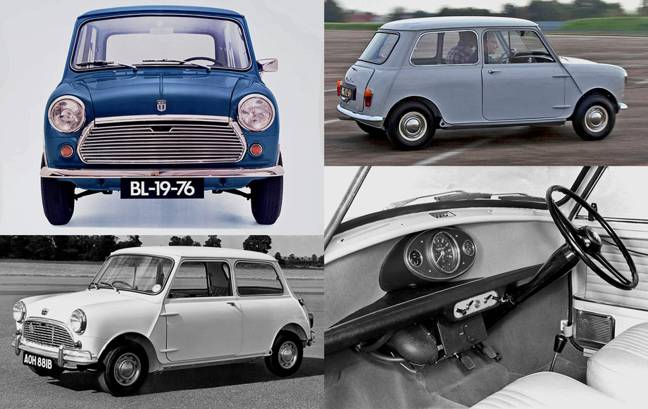             Второе место на конкурсе «Автомобиль века» (Car of the Century) в 1999 году, достойные выступления на ралли Монте-Карло на протяжении семи лет, поистине всемирная известность — это лишь часть заслуг классического хэтчбека Mini. А ведь машину, которую создал знаменитый Алек Иссигонис, компания BMC (British Motor Company) начала выпускать ещё в 1959-м. Под разными брендами, с семью обновлениями, пятью вариантами кузова, тремя малолитражными четырёхцилиндровыми моторами и тремя типами коробок передач (четырёх- и пятиступенчатая «механика» и четырёхдиапазонный «автомат») классический Mini производился с 1959 по 2000 год. За это время собрали 5,3 миллиона машин, сделав «миник» самым популярным английским автомобилем всех времён.
