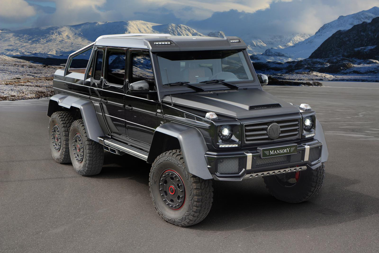 Немецкие ателье посоревновались в доводке Мерседеса G 63 AMG 6x6 — ДРАЙВ