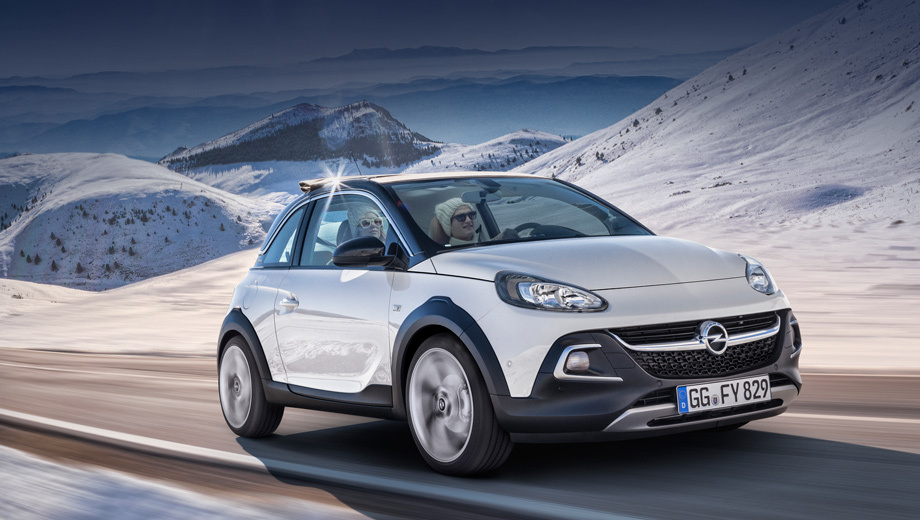 Opel astra,Opel corsa. Ближайшие к нам по времени новинки от Опеля, что поступят продажу до конца года, — это псевдокроссовер Opel Adam Rocks (на фото) и вэн Vivaro.