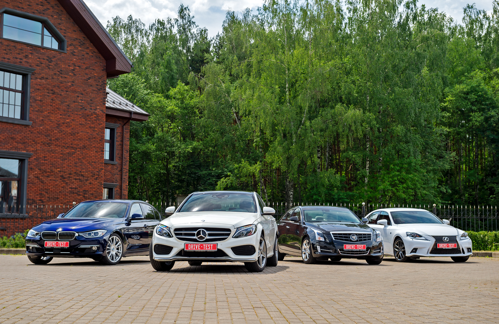 Ранжируем Mercedes-Benz C 180, BMW 320i, Cadillac ATS и Lexus IS 250 — ДРАЙВ