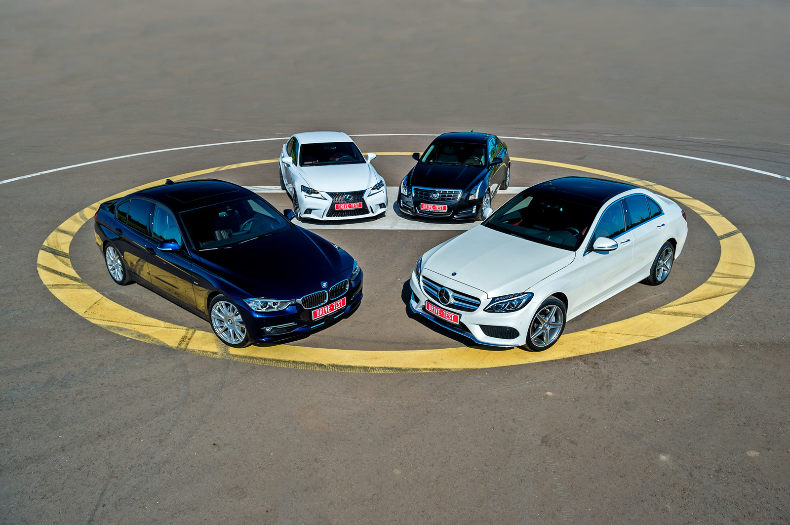 Ранжируем Mercedes-Benz C 180, BMW 320i, Cadillac ATS и Lexus IS 250 — ДРАЙВ