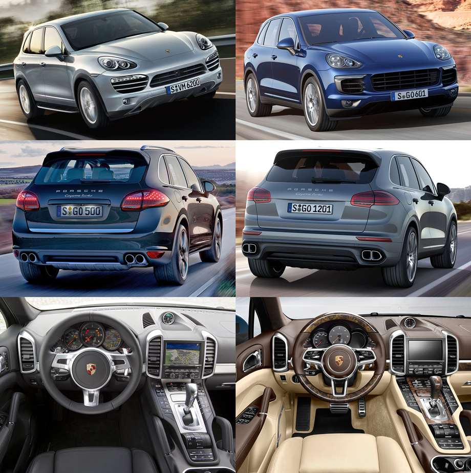 Porsche cayenne рестайлинг 958 отличия