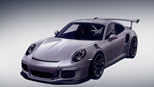 Porsche 911,Porsche 911 gt3 rs. Помимо крупных воздухозаборников спереди яркая черта GT3 RS — вентиляционные прорези в верхней части передних крыльев. То, чего не было в ранее испытывавшемся прототипе.