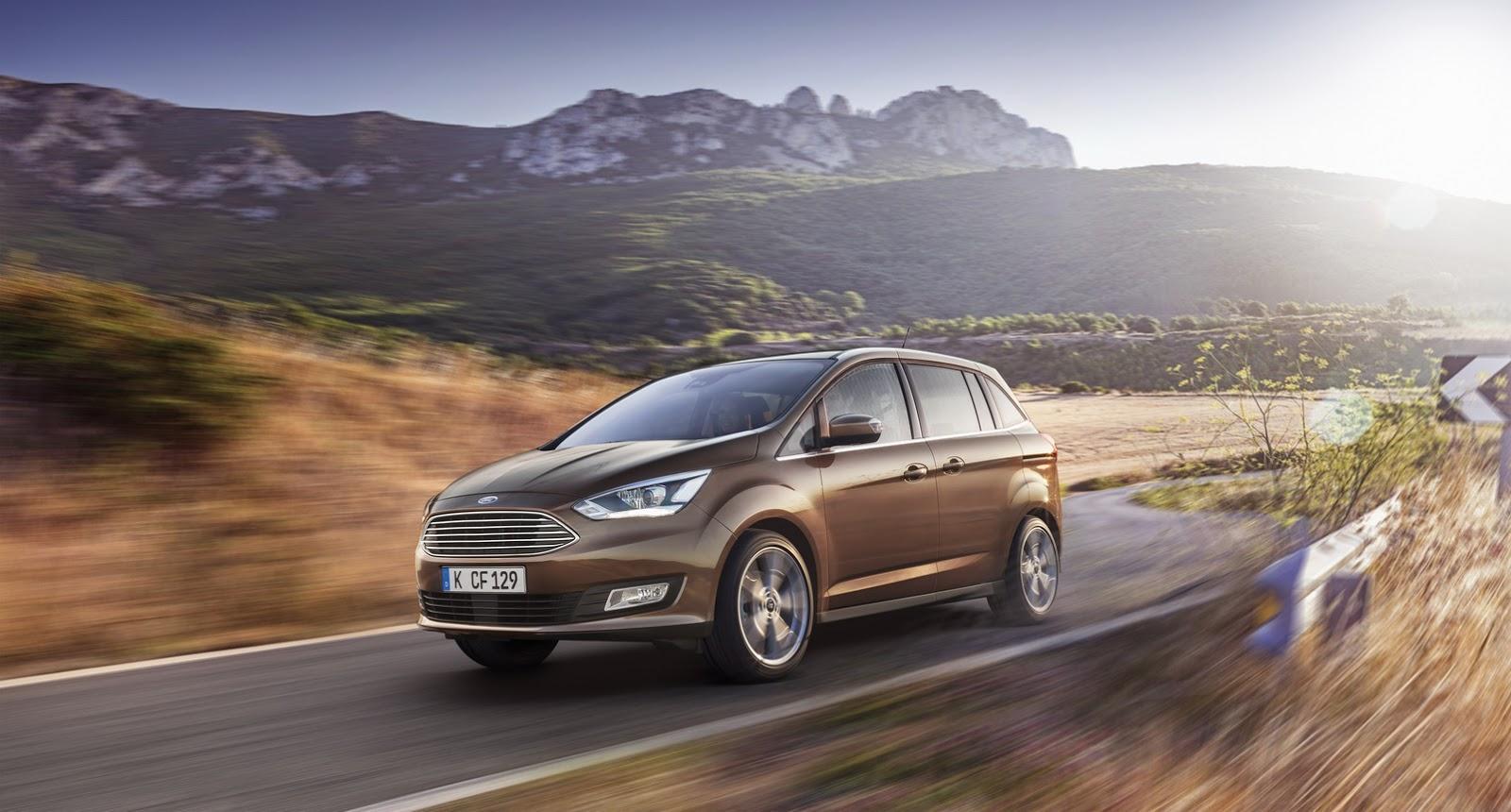 Ford C-Max и Grand C-Max причесали под общую стилистику марки — ДРАЙВ